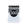 100-Day Event, Goal and Occasion Tear Away Count Down Calendar (White and Black, Desktop) view 1