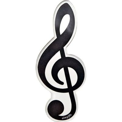 Gift House G-Clef Acrylic Music Magnet