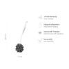 alfi CleanFix 0092010025 Cleaning Brush 25 cm Specially Shaped Microfibre Brush for Gentle, Thorough Cleaning of Mugs and Glasses view 2