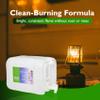 Firefly Fuel Clean Fuel Eucalyptus Lamp Oil - Smokeless, Virtually Odorless, and Long-Lasting Burn Time for Indoor & Outdoor Lamps - 5 Gallons - Made in USA view 2