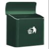 Arregui M283313 E-6103 Wall-Mounted Bin, Colour Green view 2