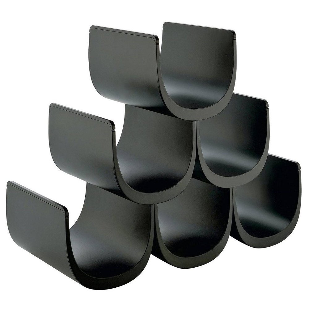 Alessi "Noe Modular Bottle Holder in Thermoplastic Resin, Black