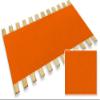 Twin Size Wood Bed Slats with a Orange Canvas Fabric - Cut to the Custom Width of Your Choice - Help Support Your Box Spring and Mattress (39.50" Wide) view 1