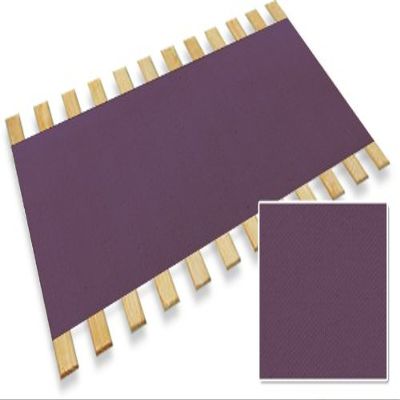 The Furniture Cove Full Size Custom Bed Slats With Purple Canvas Material -Help Support Your Box Spring and Mattress