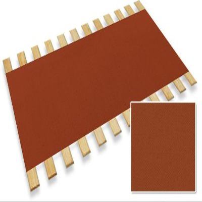 The Furniture Cove Full Size Custom Bed Slats With Scarlet Canvas Material -Help Support Your Box Spring and Mattress