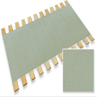 The Furniture Cove Full Size Custom Bed Slats With Light Blue Canvas Material -Help Support Your Box Spring and Mattress