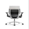 Steelcase Gesture Office Chair - Cogent: Connect Tangerine Fabric, Medium Seat Height, Shell Back, Light on Dark Frame, Lumbar Support view 4