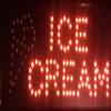 Ultra Bright ICE CREAM Led Sign Yellow view 2