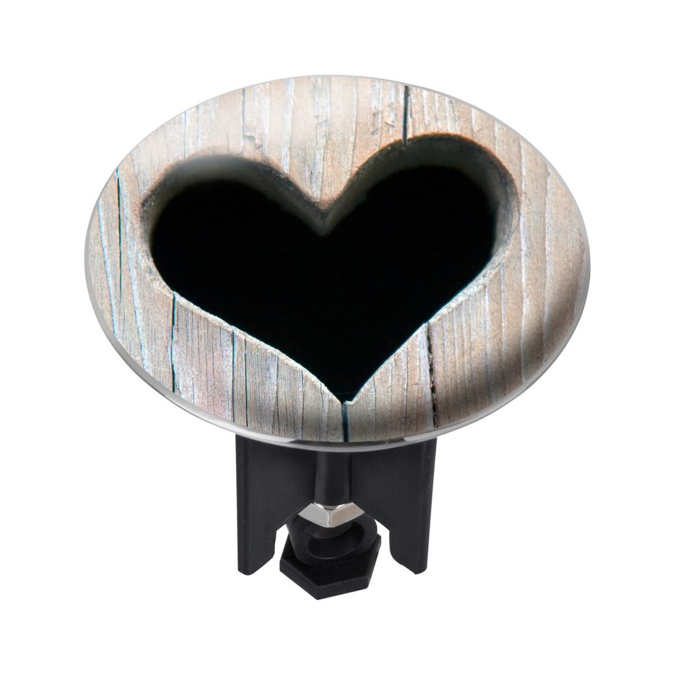 Wenko 21257100 Drain Plug Pluggy XL Heart, Multi-Colour