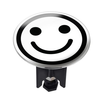 WENKO 21254100 Drain Plug Pluggy XL Lacher White fits All Conventional drains, Plastic, 6.2 x 6.6 x 6.2 cm, Multicoloured
