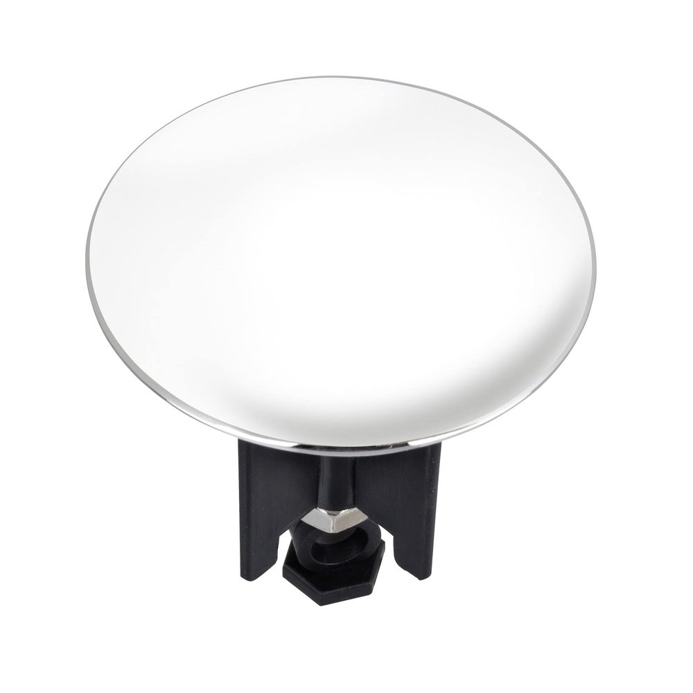 WENKO 21388100 Drain Plug Pluggy XL White fits All Conventional drains, Plastic, 6.2 x 6.6 x 6.2 cm, Multicoloured