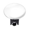 WENKO 21388100 Drain Plug Pluggy XL White fits All Conventional drains, Plastic, 6.2 x 6.6 x 6.2 cm, Multicoloured view 1