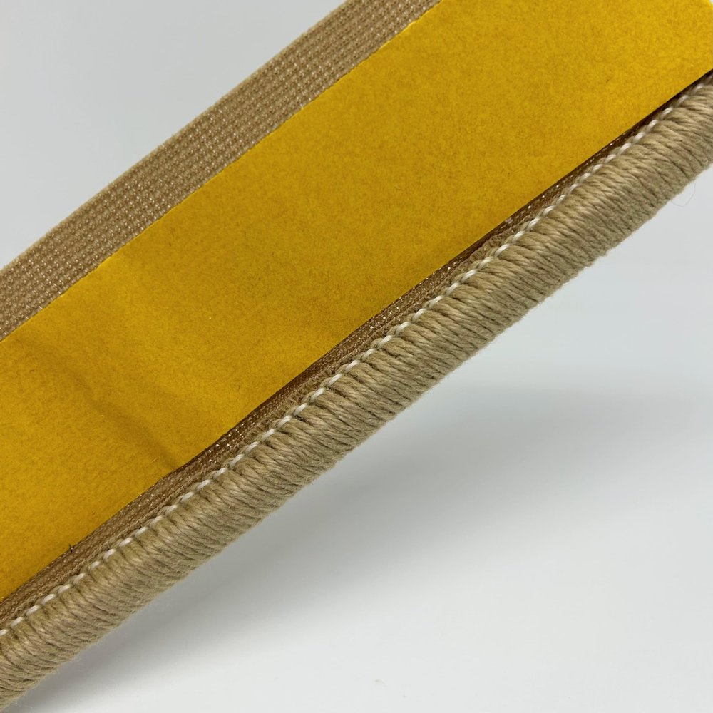 Instabind 54 ft Roll Premium Carpet Edge Binding Cotton Serge Neutral Style Carpet Edge - Do-It-Yourself Rug Edging with Durable Hold & Finishing for Area Rugs - USA Made Flooring Products, Desert