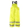 Dura II Arc Bib Trouser - Hi Viz Lime - Size S view 1