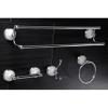 Kingston Brass BAK1113478C Victorian 4-Piece 24-Inch Dual Towel Bar Bathroom Accessory Set in Polished Chrome view 3