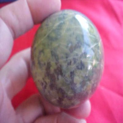 F8309 Green Jade Serpentine Sphere X-large