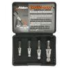 Alden 4017P 4pc Drillout Broken Bolt Extractor Kit view 1