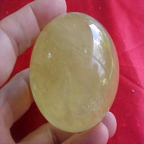 F8807 Yellow Calcite Sphere X-large