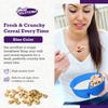 Just Solutions Crunch Anti-Soggy Cereal Bowl - Keeps Cereal Fresh & Crunchy | BPA Free | Microwave Safe | Ice Cream & Topping, Yogurt & Berries, Fries & Ketchup and More - Blue view 2