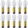 CEC Industries #308 Bulbs, 28 V, 18.76 W, BA15d Base, S-8 shape (Box of 10) view 1