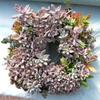 21" Living Wreath Sphagnum Moss Square Form Complete view 2