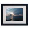 Trademark Fine Art Waiting for Sunset by Kurt Shaffer, Black Frame, 16 by 20-Inch view 2