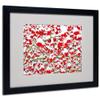 Trademark Fine Art Winter Berries in the Snow by Kurt Shaffer, Black Frame, 16 by 20-Inch view 1