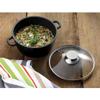 Kela 11552 Kerros 3.2L Round Pot, Black view 4