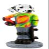Dalmatian Skateboarder Doogie Collectable Figurine view 1