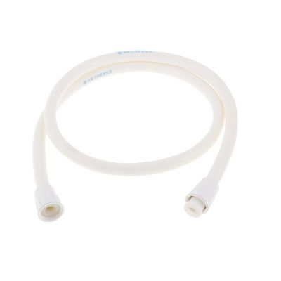 uxcell Household Shower Hose Pipe 1.2M Long 1/2PT Female Threaded White