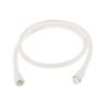 uxcell Household Shower Hose Pipe 1.2M Long 1/2PT Female Threaded White view 1