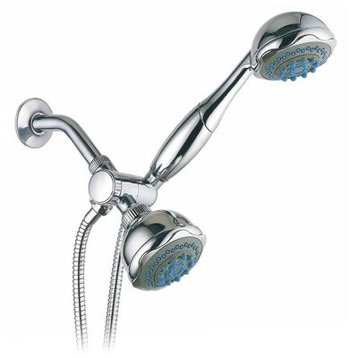 Hydroluxe 24-setting 3-way Shower Combo, Chrome, Single