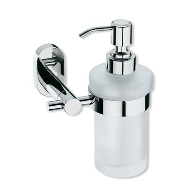 kela Lucido Bathroom Set, Stainless Steel/Glass, Stainless Steel