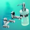 kela Lucido Bathroom Set, Stainless Steel/Glass, Stainless Steel view 4