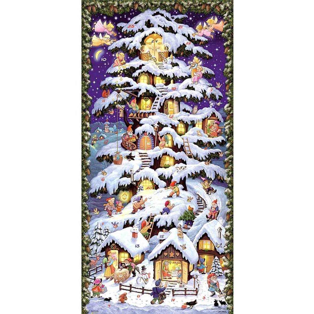 Alexander Taron Importer 11641 - Korsch Advent - - 23.75"" H x 11.5"" W x .1"" D
