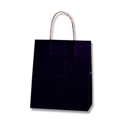 Shimojima Heiko 25CB 21-12 Paper Bags, Unbleached, Craft, Black, 8.3 x 4.7 x 9.8 inches (21 x 12 x 25 cm), 50 Sheets