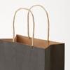 Shimojima Heiko 25CB 21-12 Paper Bags, Unbleached, Craft, Black, 8.3 x 4.7 x 9.8 inches (21 x 12 x 25 cm), 50 Sheets view 2