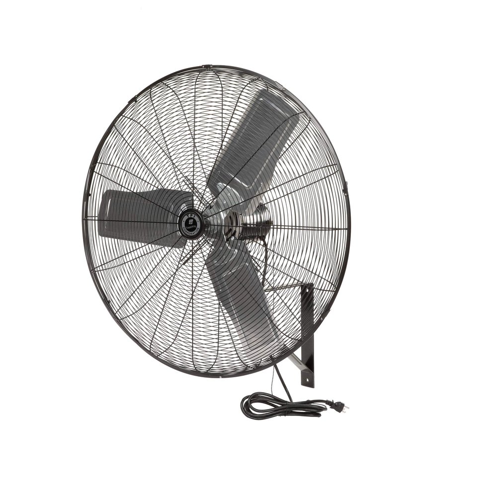 TPI Corporation CACU30WO 30" High Velocity Oscillating Pedestal Mount Fan for Garage, Commercial, Industrial 3 Speed 120 Volt Motor, 9' Cordset