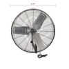 TPI Corporation CACU30WO 30" High Velocity Oscillating Pedestal Mount Fan for Garage, Commercial, Industrial  3 Speed 120 Volt Motor, 9' Cordset view 4