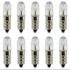 CEC Industries B7A-P (Amber) Bulbs, 105 to 125 V, 0.25 W, E12 Base, T-4.5 shape (Box of 10) view 1