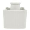 Buddhist Goods Porcelain Square Flower Stand, 3.5 Size, White 233068 view 1