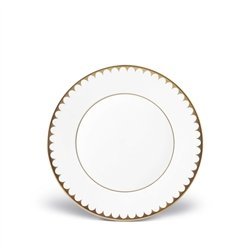 Aegean Dessert Plate in Filet Gold