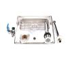 T&S Brass 5GF-8P-WS Water Station with Retro Glass Filler view 1