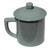 16 oz. Dark Celadon Coffee Mug with Lid view 1
