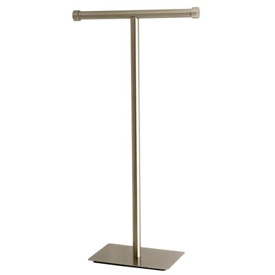 Kingston Brass CC8108 Claremont Toilet Roll Holder, Brushed Nickel 11.63 x 5.13 x 22.81