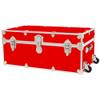Rhino Trunk & Case Classic Camp & College Trunk with Wheels. 30"x17"x13", 1500+ lbs Capacity - Many Colors, Soft-Close Lid. Strong, USA Made Summer Camp Footlocker and Secure Dorm Storage Chest view 1