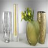 Badash Evergreen Circle Glass Vase - 9" Tall Glass Vase for Flowers, Centerpieces & Decorative Home Decor - European Mouth-Blown Glass Hand-Decorated Design view 4