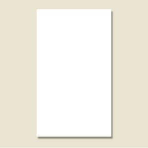 (Shimojima) Heiko #6536400 Small Bags, B-Shaped, Plain White, 100 Pieces