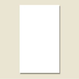 (Shimojima) Heiko #6536400 Small Bags, B-Shaped, Plain White, 100 Pieces