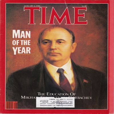 Time Magazine January 4, 1988 Man Of The Year